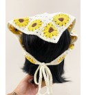 Çiçek Detaylı Bandana