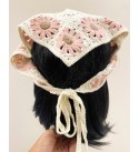 Çiçek Detaylı Bandana