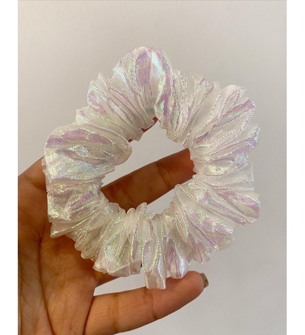 Small Organze Scrunchie