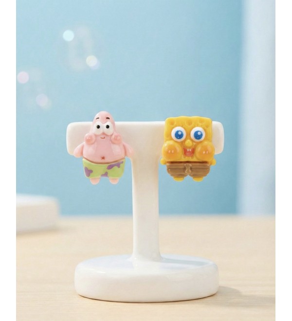 SüngerBob Klipsli Küpe