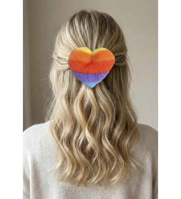 Gökkuşağı Kalp Toka