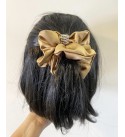 Taş Detay Saten Scrunchie