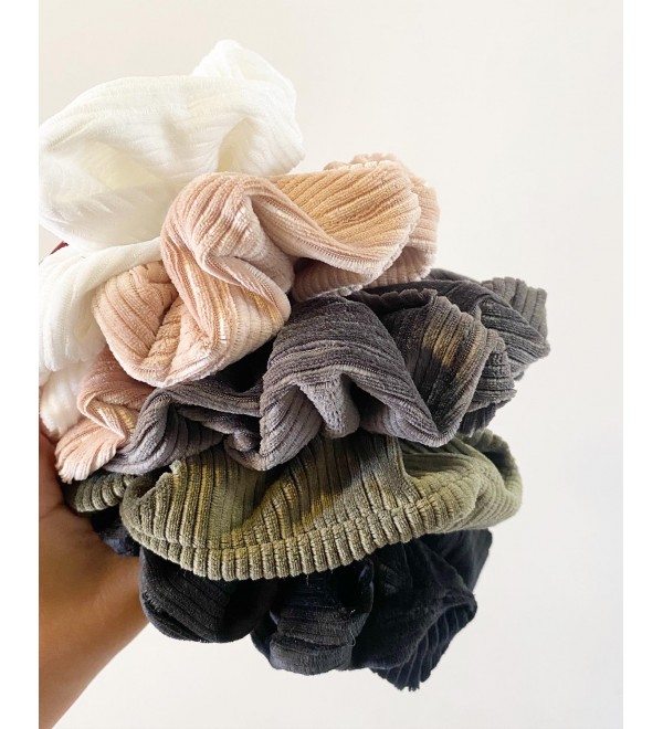 Fitilli Kadife Scrunchie-Large