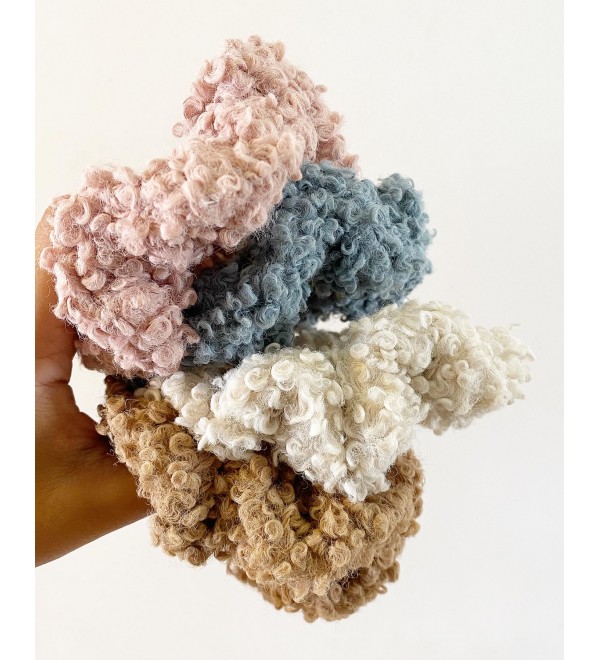 Kıvırcık Peluş Scrunchie