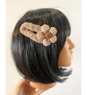 Peluş Çiçek Çıtçıt Toka