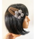 Peluş Çiçek Çıtçıt Toka