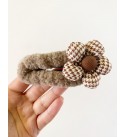 Peluş Çiçek Çıtçıt Toka