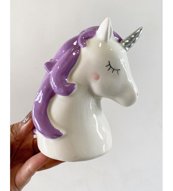 Unicorn Porselen Kumbara -small